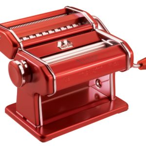 Atlas 150 Pastamachine Rood &nbsp;voor 4 types pasta · 150 mm