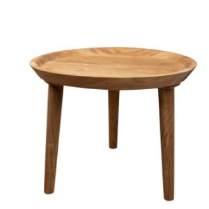 Acasiahouten Bijzettafel Bowl &nbsp;&Oslash; 50 x 40 cm